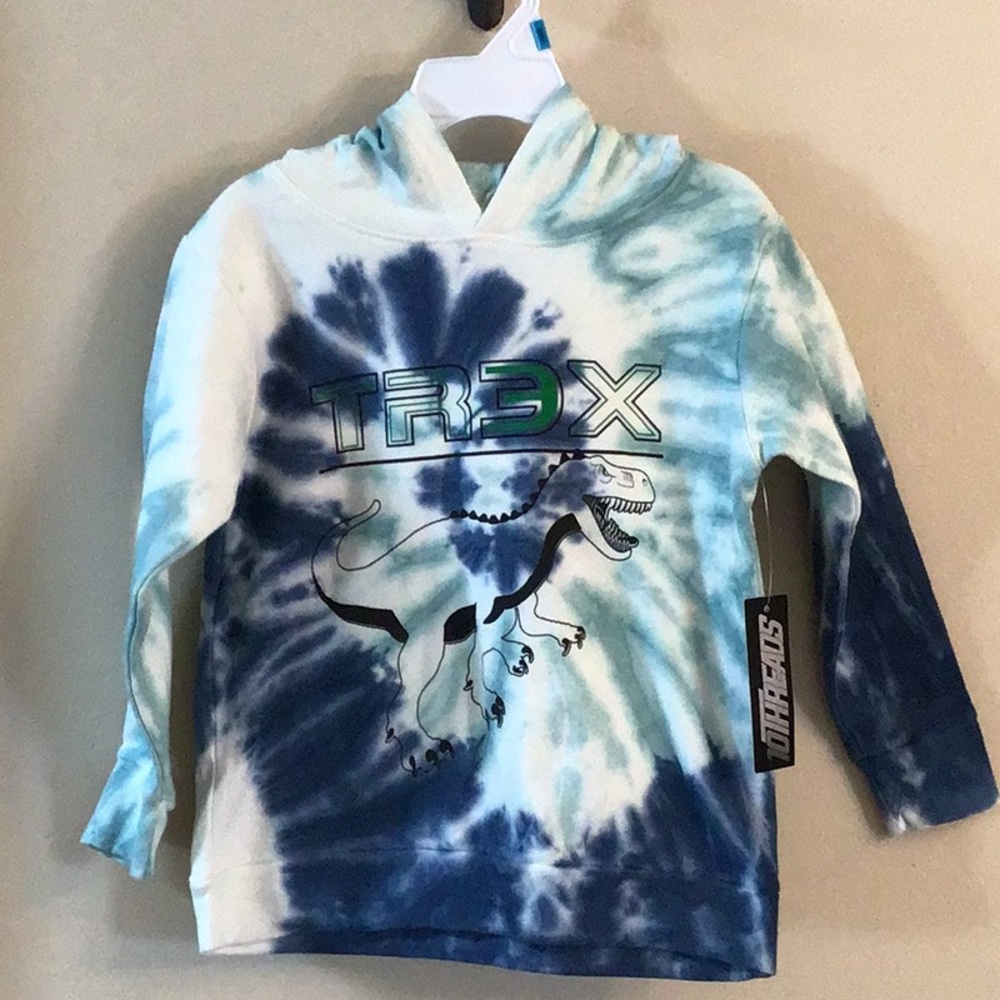449 ⚡️NWT Boy’s 10 Threads Tye Dye Pullover Hoodie⚡️